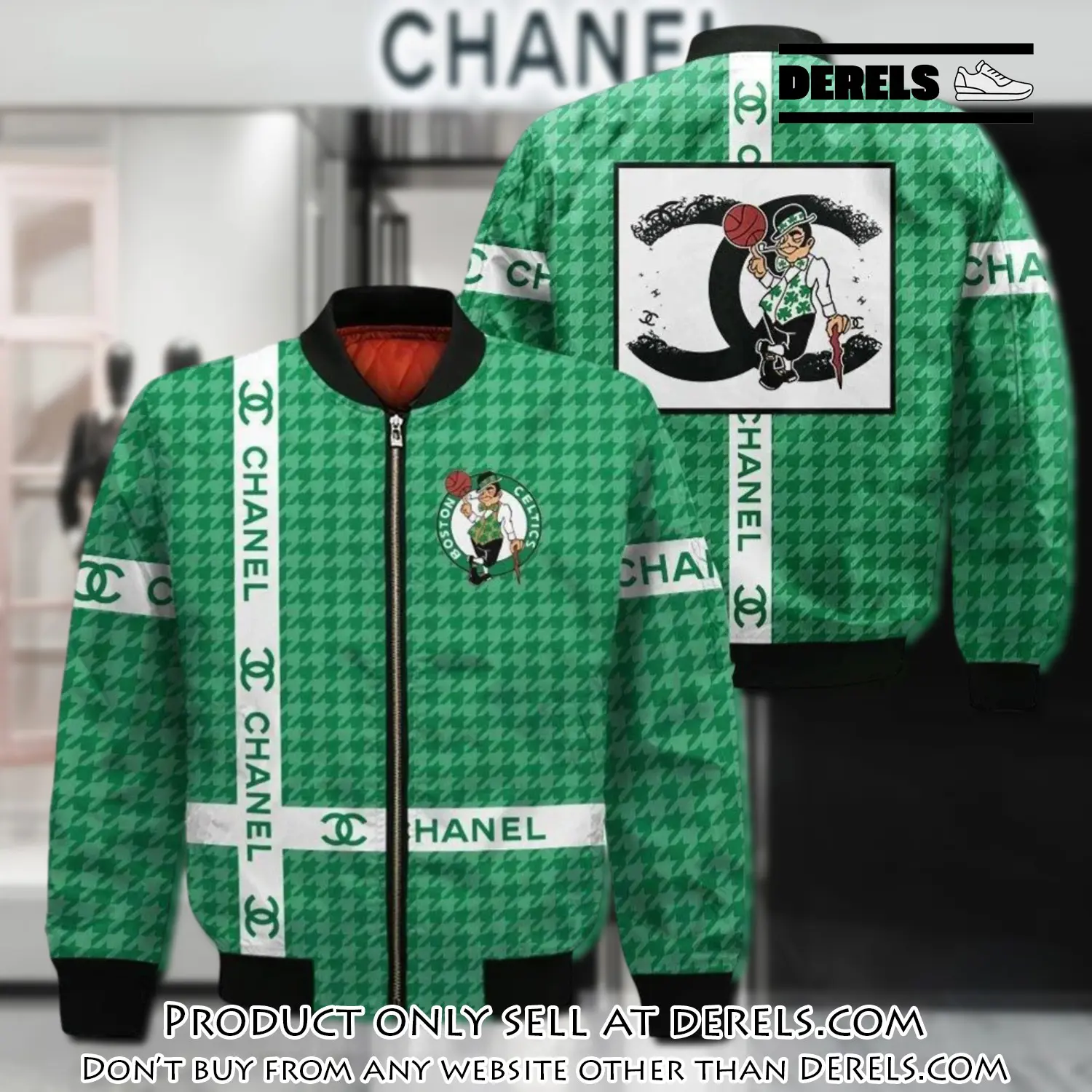 Chanel nba celtics jacket luxury clothing clothes outfit for men dr1406257